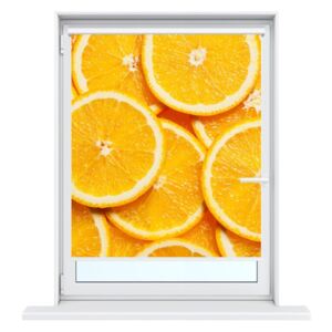 Gario Roleta s potlačou Plátky sladkého pomaranča Rozmery (š x v): 80 x 150 cm