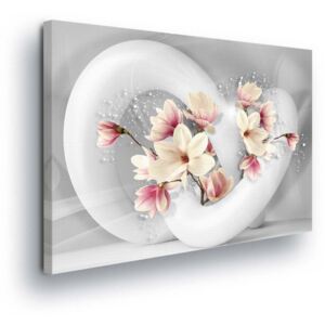 Obraz na plátne GLIX - Flower Toboggan 100x75 cm