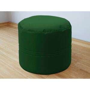 Goldea bavlnený sedacie bobek 50x40 cm - tmavo zelený 50 x 40 cm