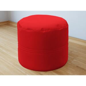 Goldea bavlnený sedacie bobek 50x40 cm - červený 50 x 40 cm
