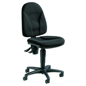 Kancelárska stolička E-star, čierna