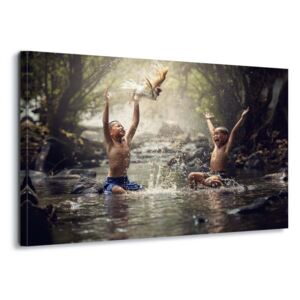GLIX Obraz na plátne - River Smiles 100x75 cm