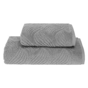 Soft Cotton Osuška WAVE 75x150 cm. Rozmery 75 x 150 cm osušky WAVE sú viac než veľkorysé, takže poskytujú maximálne pohodlie. 100% česaná bavlna je synonymom pre veľmi kvalitný materiál. Sivá