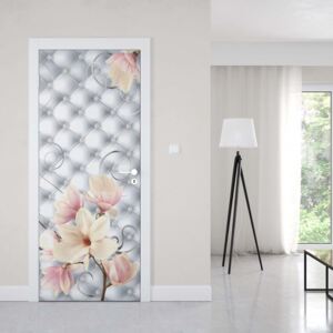 GLIX Fototapeta na dvere - Magnolia Flowers Luxury Design