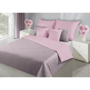 Nádherné fialovo ružové obojstranné posteľne obliečky