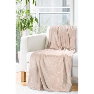 Hrejivé kvalitné deky v ružovej farbe Ružová