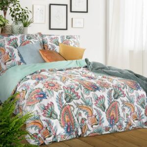 Moderné bavlnené posteľné obliečky s pestrofarebným motívom