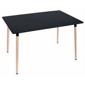 Stôl ADRIA 120cm x 80cm čierny