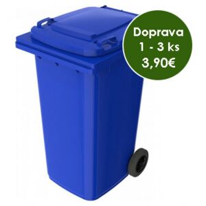 Odpadová nádoba Europlast 240L - Modrá