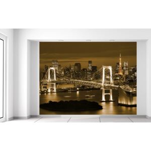 Gario Fototapeta Rainbow Bridge Tokio Rozmery (š x v): 200 x 150 cm, Materiál: Latexová (lepidlo zadarmo)