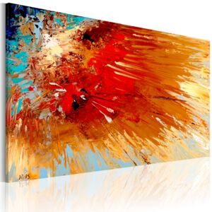 Ručne maľovaný obraz Bimago - Explosion 90x60 cm