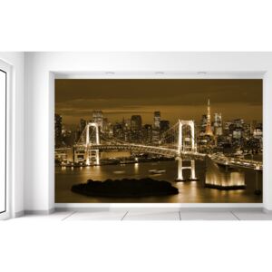 Gario Fototapeta Rainbow Bridge Tokio Rozmery (š x v): 402 x 240 cm, Materiál: Latexová (lepidlo zadarmo)