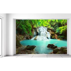Gario Fototapeta Vodopád v Thajsku Rozmery (š x v): 200 x 135 cm, Materiál: Latexová (lepidlo zadarmo)