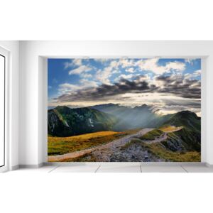 Gario Fototapeta Krásna horská panoráma Rozmery (š x v): 200 x 135 cm, Materiál: Latexová (lepidlo zadarmo)