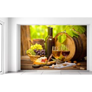 Gario Fototapeta Červené a biele víno Rozmery (š x v): 200 x 135 cm, Materiál: Latexová (lepidlo zadarmo)