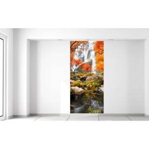 Gario Fototapeta Jesenný vodopád Rozmery (š x v): 95 x 205 cm, Materiál: Latexová (lepidlo zadarmo)