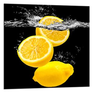 Sklenený obraz Styler - Styler Yellow Fruits | Rozmery: 20x20 cm