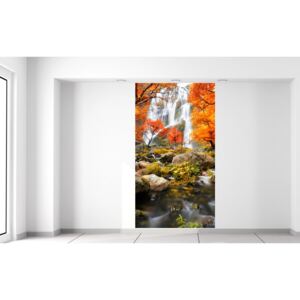 Gario Fototapeta Jesenný vodopád Rozmery (š x v): 110 x 200 cm, Materiál: Latexová (lepidlo zadarmo)