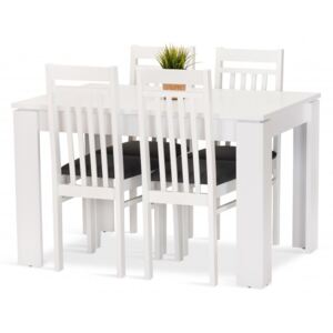 Jedálenská zostava DOROTA stôl + 4 stoličky