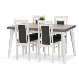 Jedálenská zostava SULIMA stôl + 4 stoličky