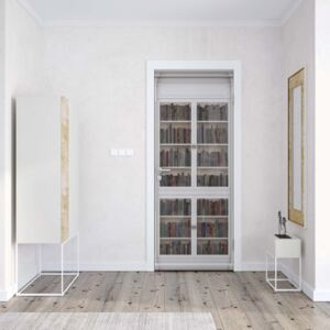 Fototapeta na dvere GLIX - Bookshelves - varianta 2 | 91x211 cm
