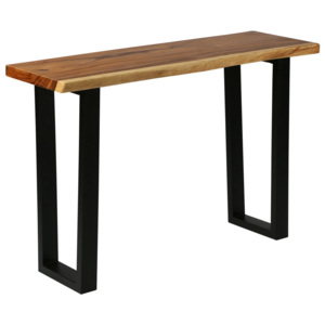 Konzolový stolík, drevo suar 110x35x75 cm