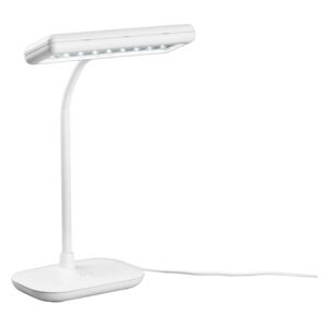 LIVARNOLUX® LED lampa s flexibilným ramenom, biela (100301426)