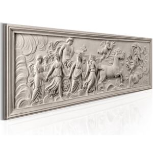 Obraz na plátne Bimago - Relief: Apollo and Muses 120x40 cm