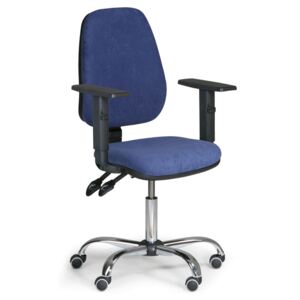 EUROSEAT Kancelárska stolička ALEX, modrá