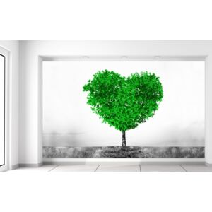 Gario Fototapeta Zelený strom lásky Materiál: Latexová (lepidlo zadarmo), Veľkosť: 402 x 240 cm