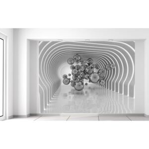 Gario Fototapeta Futuristické bubliny 3D Rozmery (š x v): 200 x 150 cm, Materiál: Latexová (lepidlo zadarmo)