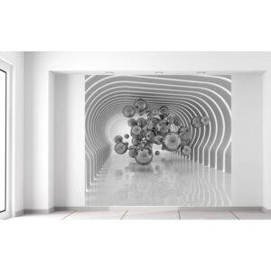 Gario Fototapeta Futuristické bubliny 3D Rozmery (š x v): 268 x 240 cm, Materiál: Latexová (lepidlo zadarmo)