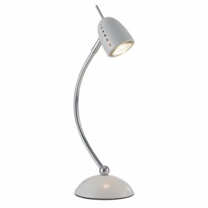 Biela stolová lampa Markslöjd Tobo