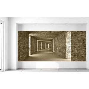 Gario Fototapeta Kamenný tunel Rozmery (š x v): 536 x 240 cm, Materiál: Latexová (lepidlo zadarmo)
