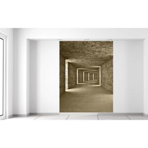 Gario Fototapeta Kamenný tunel Rozmery (š x v): 150 x 200 cm, Materiál: Latexová (lepidlo zadarmo)