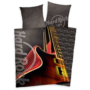 HERDING Obliečky Hard Rock Cafe Kytara Bavlna 140/200, 70/90 cm