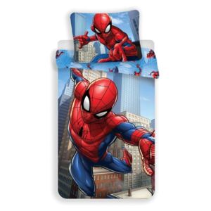 JERRY FABRICS Obliečky Spiderman blue Polyester 140/200, 70/90 cm