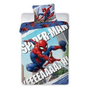 FARO Obliečky Spiderman Pavučina Bavlna 140/200, 70/90 cm