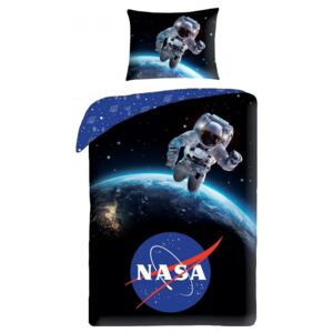 HALANTEX Obliečky NASA astronaut v látkovom vaku Bavlna, 140/200, 70/90 cm