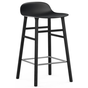 Normann Copenhagen Barová stolička Form 65 cm, black/black