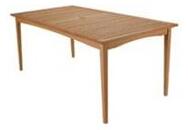 Doppler TAMAN - záhradný jedálenský stôl 150 x 100 cm FSC®