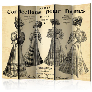 Paraván - Confections pour Dames II [Room Dividers] 225x172 7-10 dní