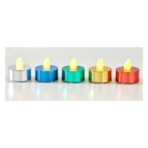 Blancheporte LED sviečky, sady viacfarebná súpr. 5ks