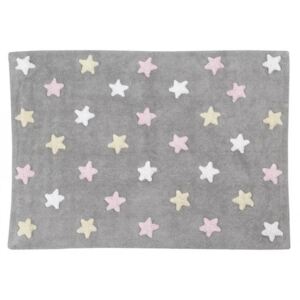 Lorena Canals Three Stars Grey-Pink, šedá