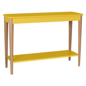 RAGABA Ashme konzolový stôl široký, žltá