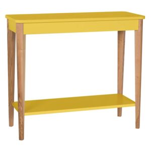 RAGABA Ashme konzolový stôl stredný, žltá