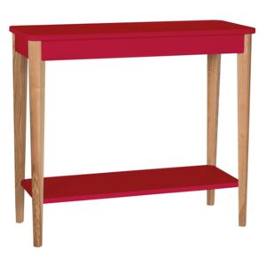 RAGABA Ashme konzolový stôl stredný, červená
