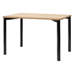 RAGABA Triventi jedálenský stôl obdĺžnik - oblé nohy, jaseň/čierna