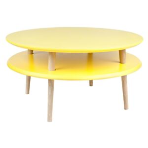 RAGABA Ufo konferenčný stôl nízky, žltá