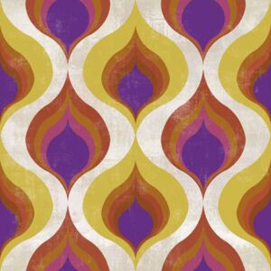 Ottoman Pattern, farebná skupina fialová